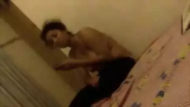 Horny Indian female is prepared for adventures so she flashes tits in porn vid