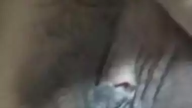 Desi wife and hubby XXX play with each other's genitals for webcam