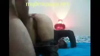 Indian college girl fucked by client doggy style in hotel room