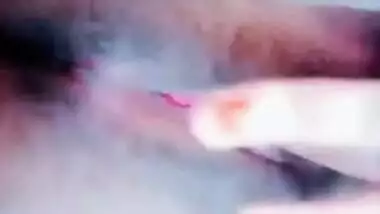Desi woman enjoys her XXX porn show of naked tits when husband isn't home
