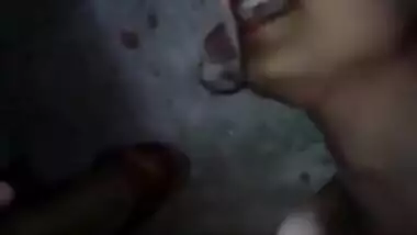 Shy Indian college girl excited to see the penis