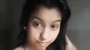 Desi Cute Girl Selfie Video