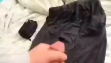 Pakistani Muslim masturbating with big cock