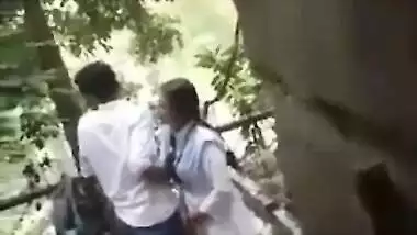 Outdoor Indians MMS sex scandal of bhabhi with EX lover